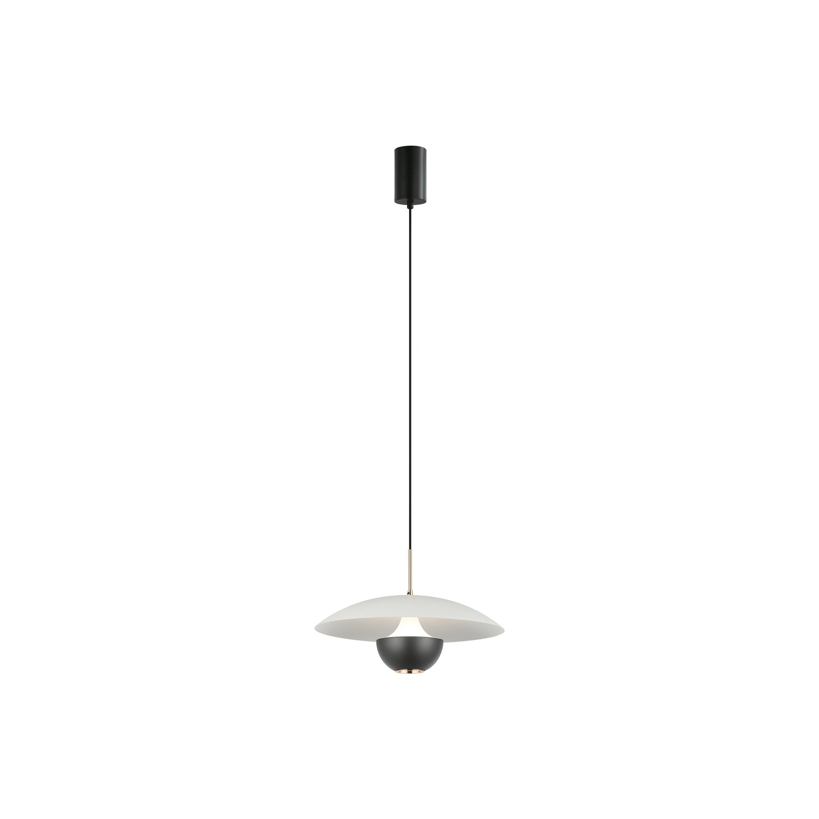 Valia LED hanging light, grey