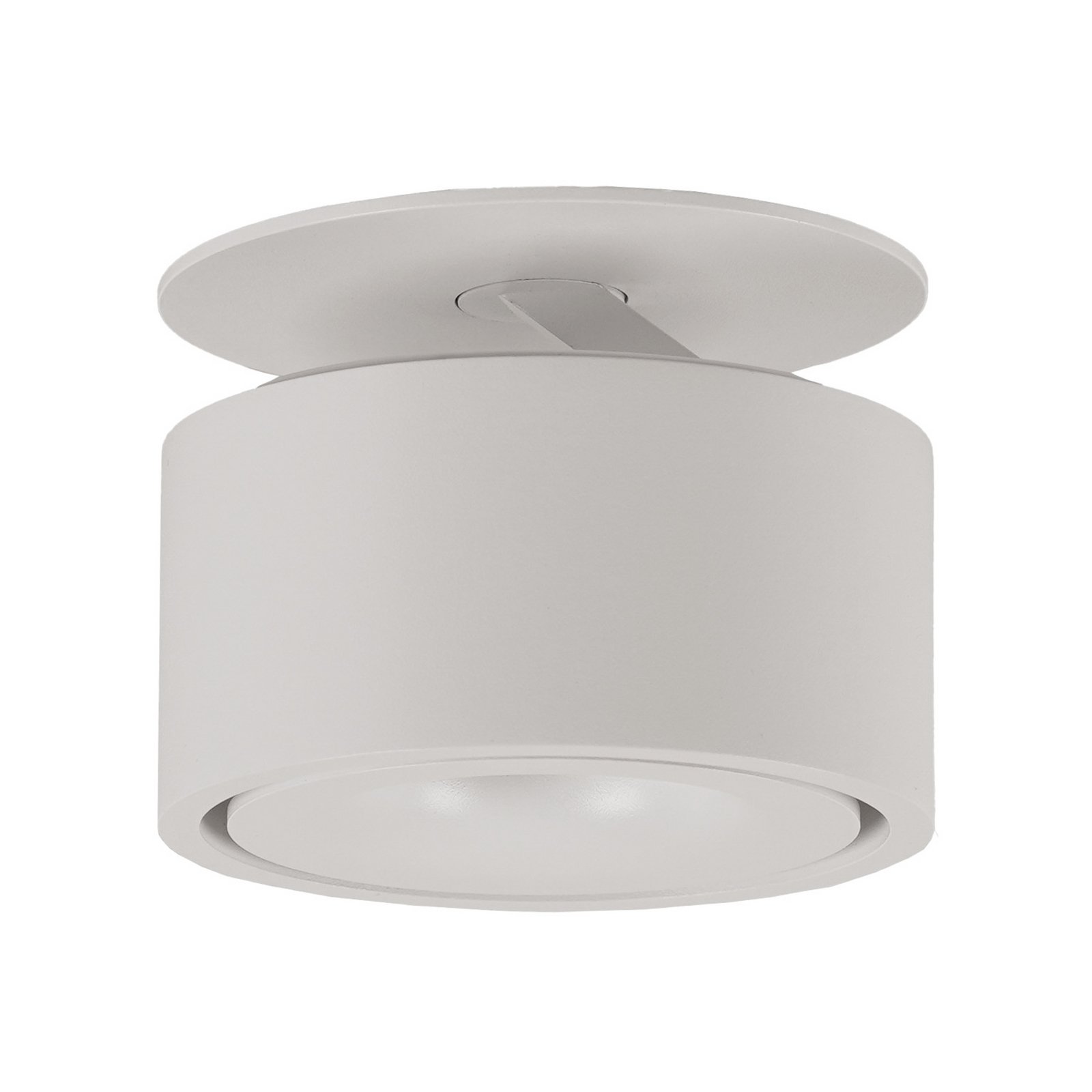 Braccio LED-Einbauleuchte, weiß, Metall, Ø 8,5 cm - Antidark