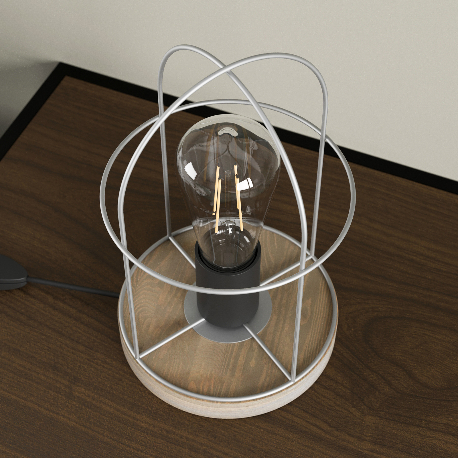 Envolight Neptuna lampa stołowa metalowy klosz