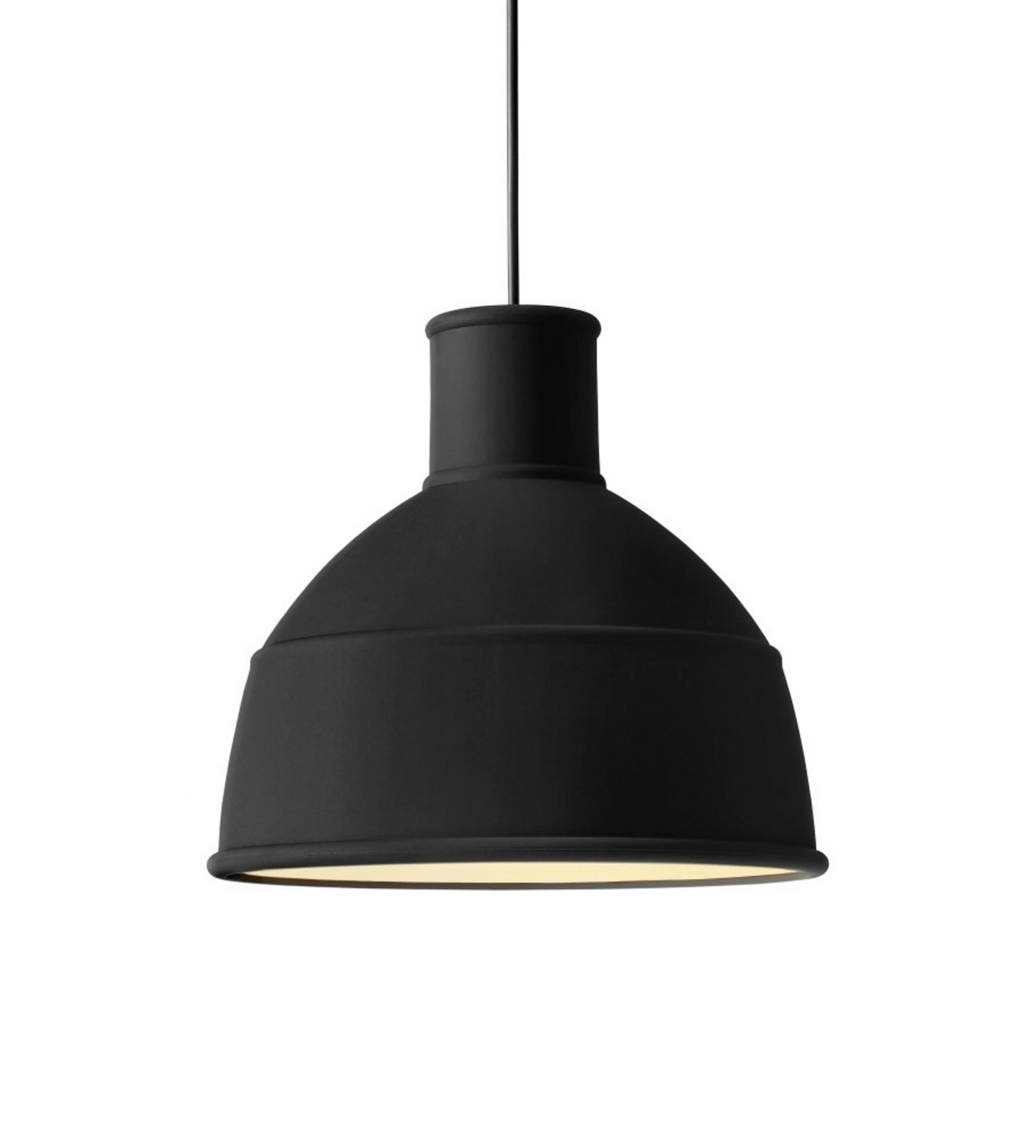 Unfold Závěsná Lampa Black - Muuto