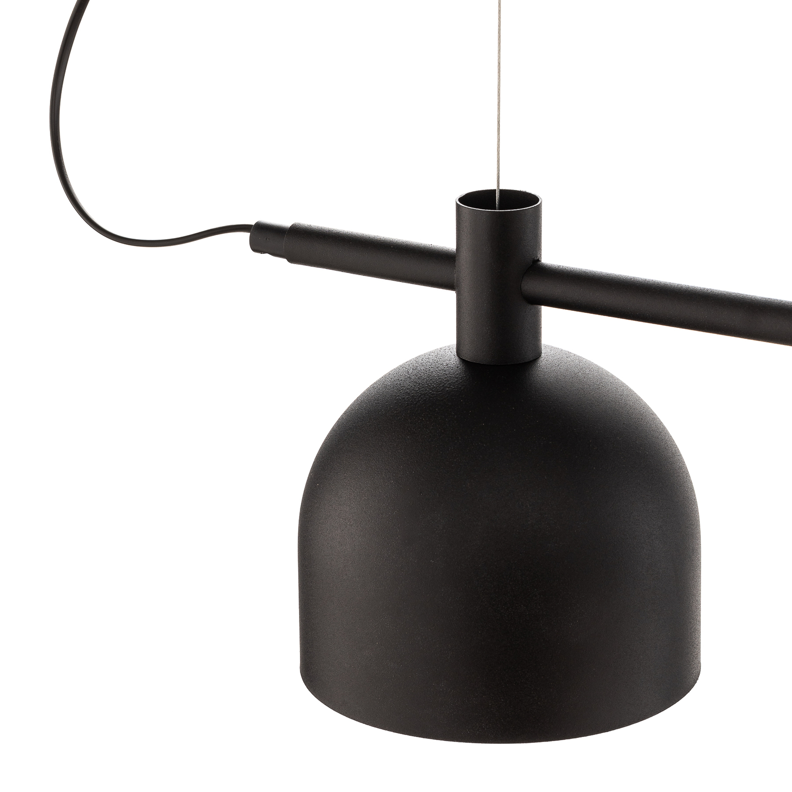Hanglamp 976, 3-lamps, zwart