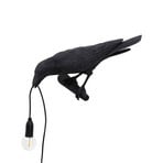 Bird Lamp Looking Left Wall Lamp Black - Seletti