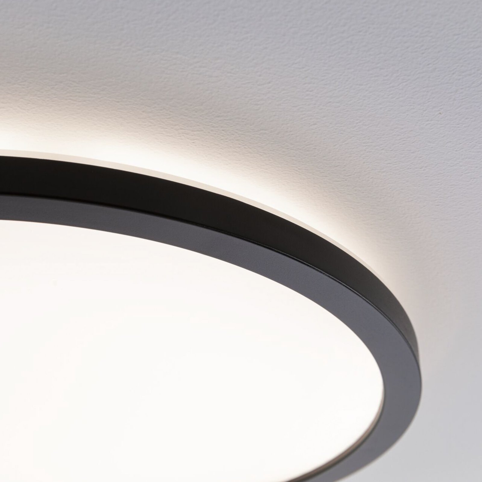 Atria Shine LED Mennyezeti Lámpa Ø19 Black - Paulmann