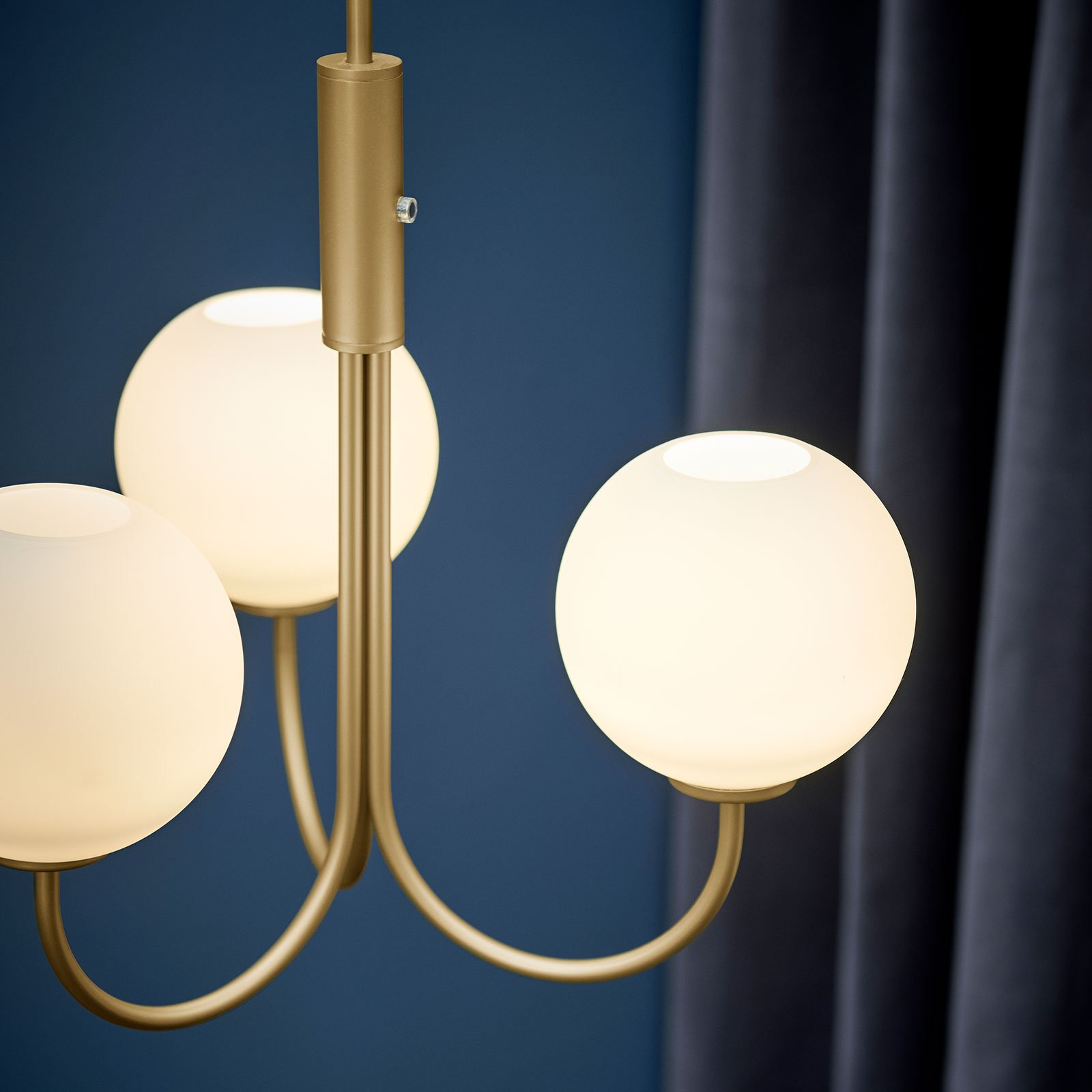 Ballon Kronleuchter Brass - Herstal
