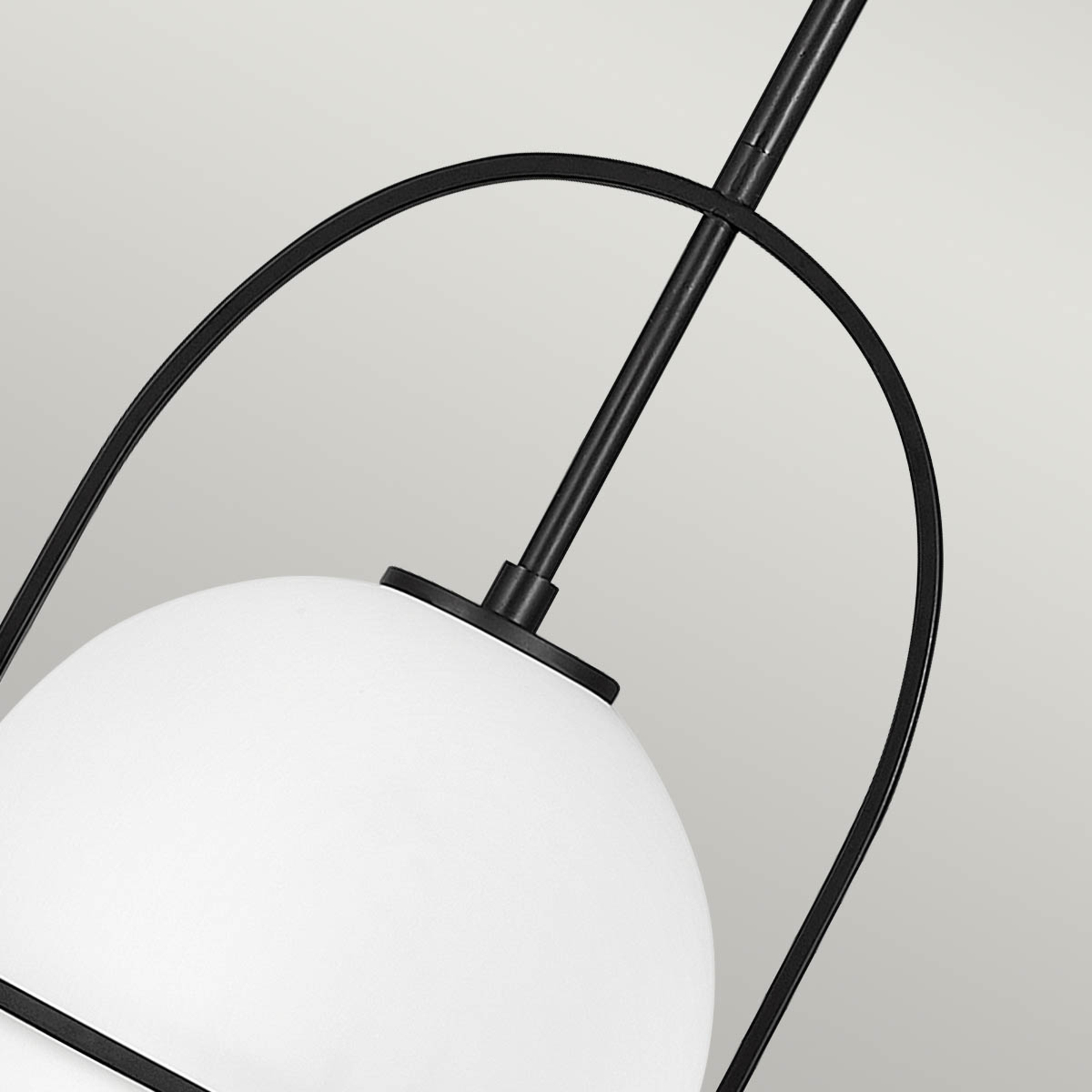 Hanglamp Thea, 1-lamp, zwart