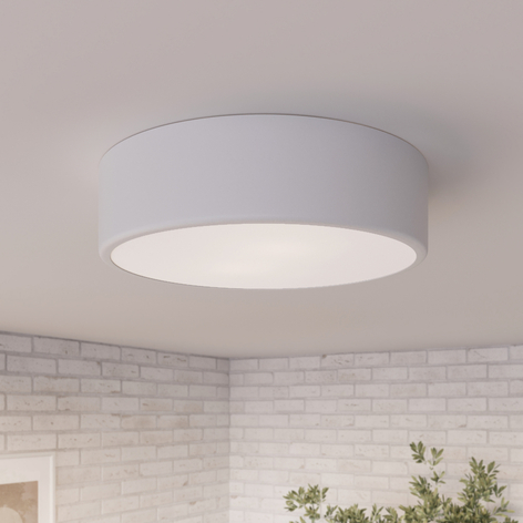 Lampa sufitowa Cleo, Ø 30cm, biała