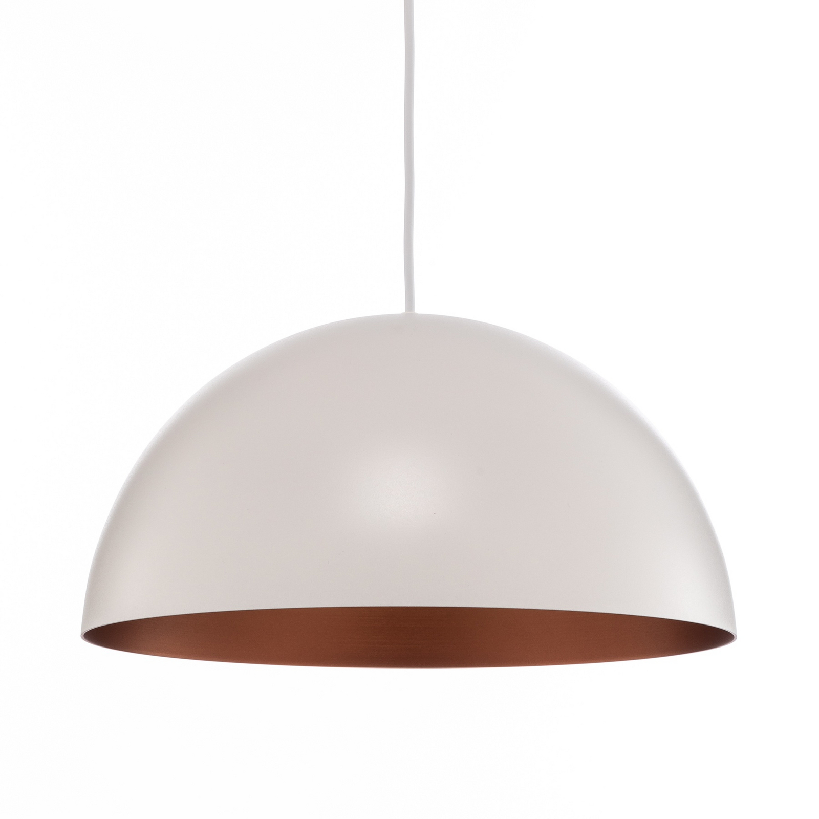 Hanglamp Studio Line 50996, wit/koper, Ø 35 cm