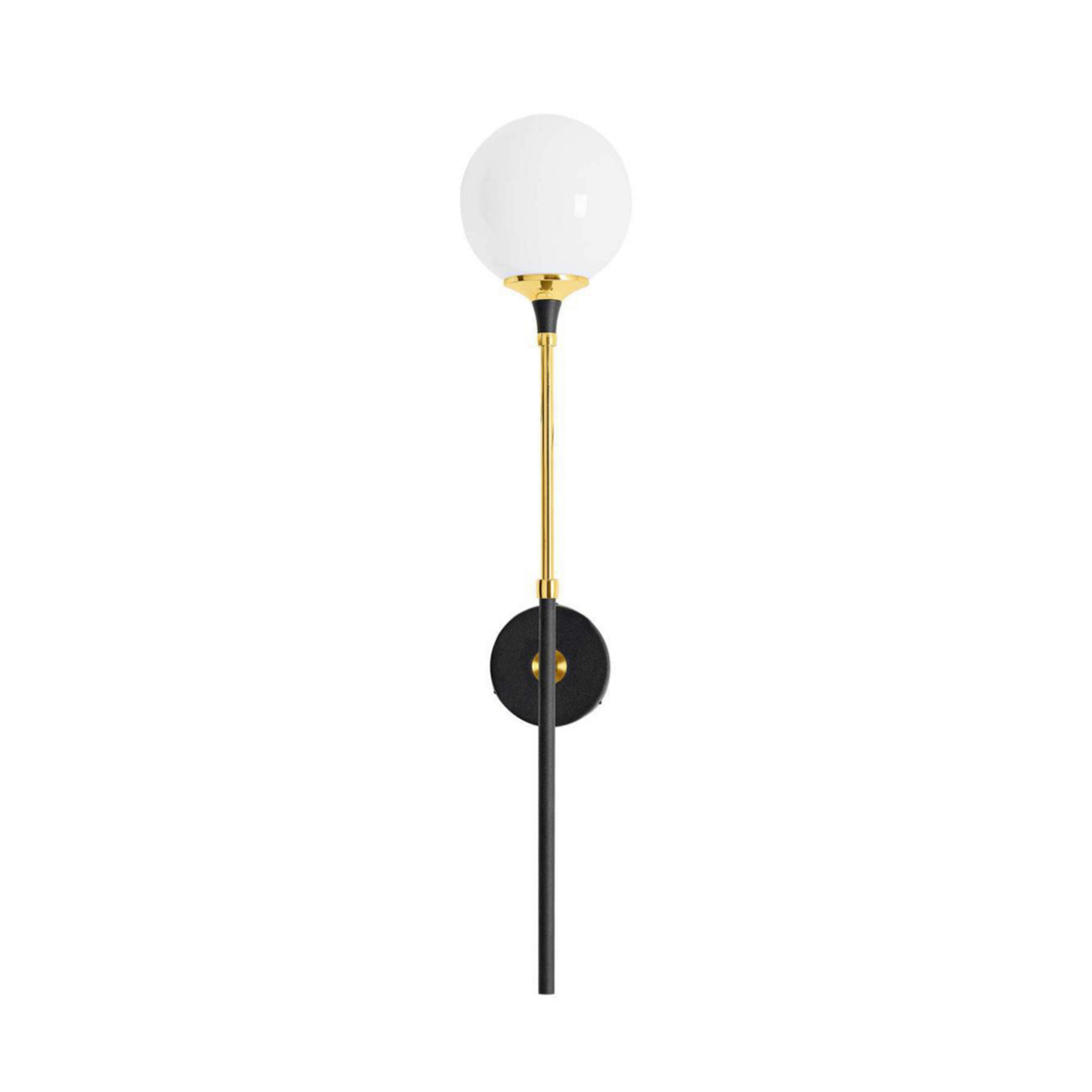Galassia wandlamp, breedte 14 cm, goudkleurig - Stilnovo