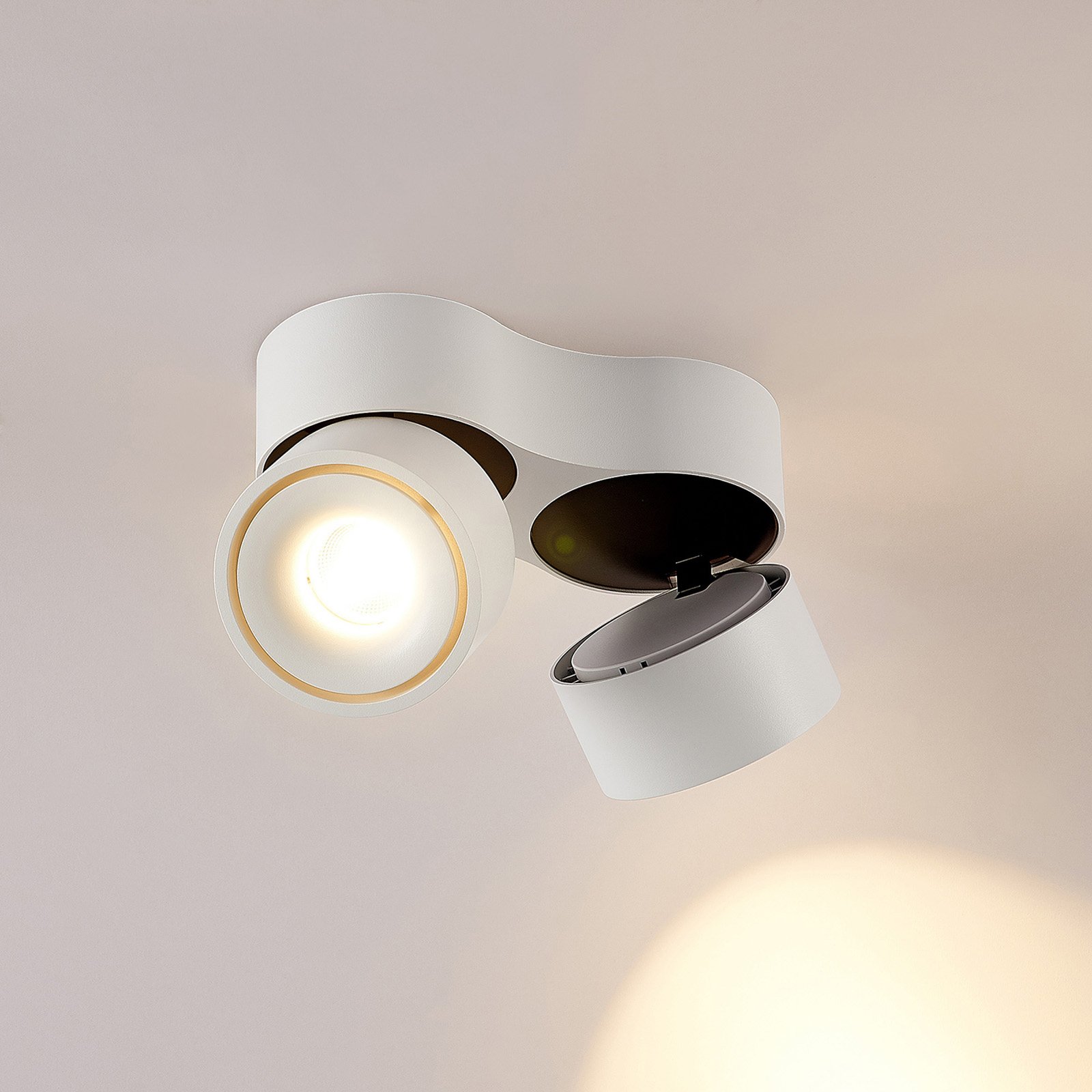 Rotari 2 Påbygningsspot 2x8,9W White - Arcchio