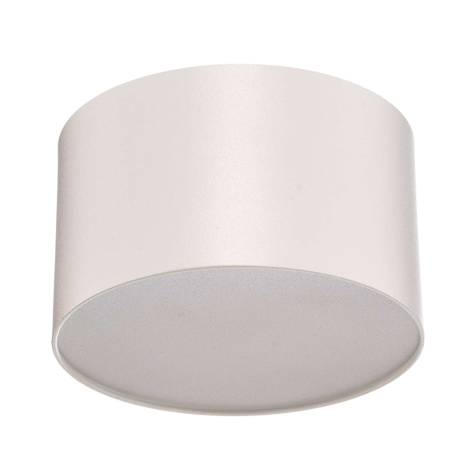 Lindby LED reflektor Nivoria, 11 x 6,5 cm, pískově bílá, sada 4 kusů