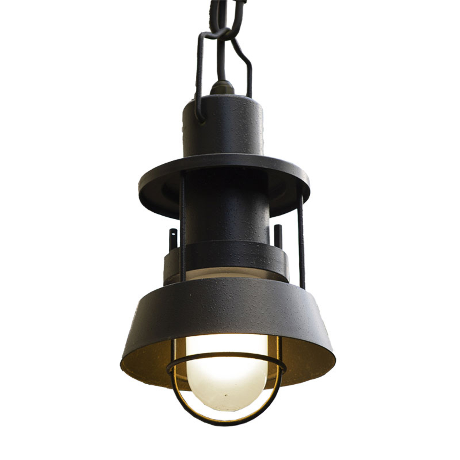 Martinelli Luce Polo hanging lamp Ø21cm anthracite