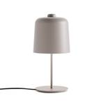 Luceplan Zile table lamp dove grey, height 42 cm