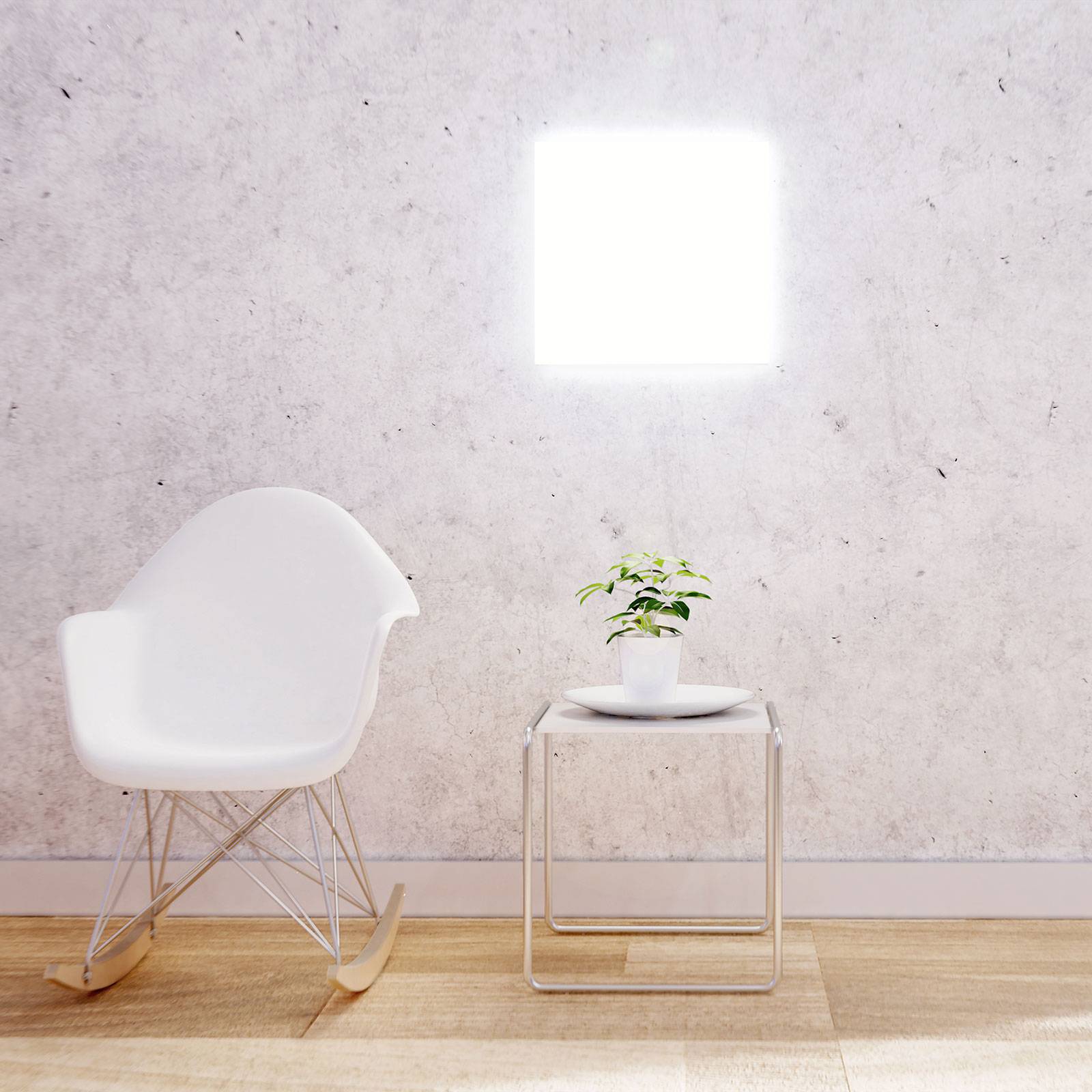 Image of Müller Licht tint panneau LED Aris 30x30 cm blanc 4018412673275