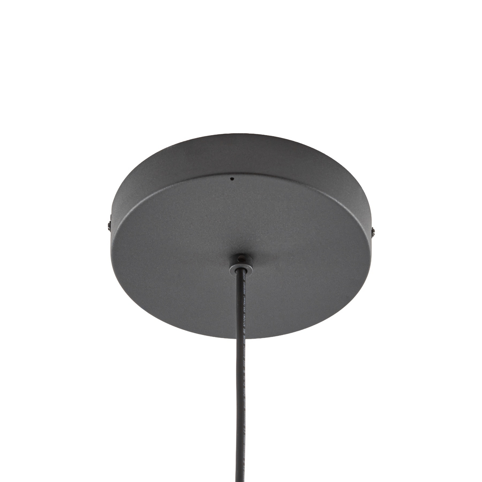 Lucande Richi LED-riippuvalaisin, musta, 40 cm, himmennettävä