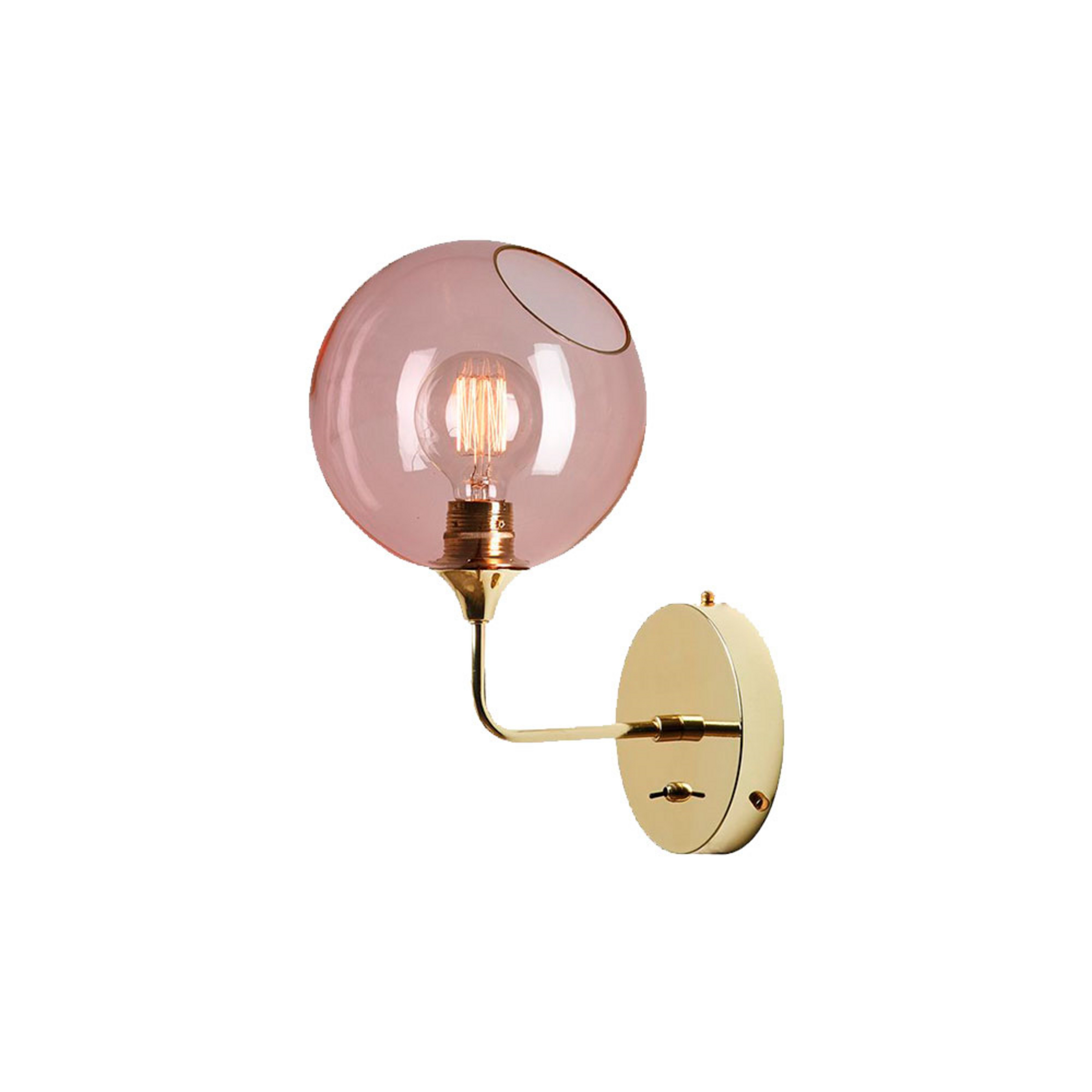 Ballroom The Wall Wall Lamp 37cm Rose - Design By Us