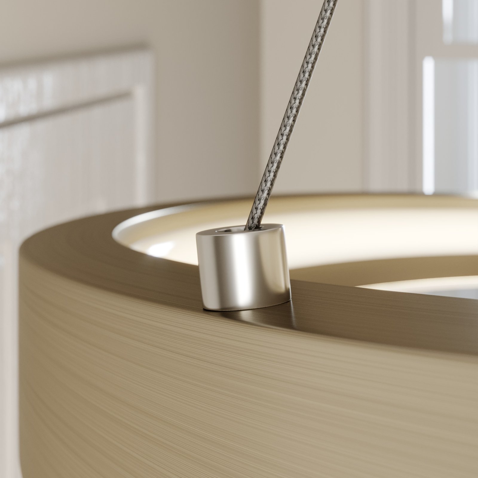Gunbritt LED Hanglamp Ø80 Alu - Lucande