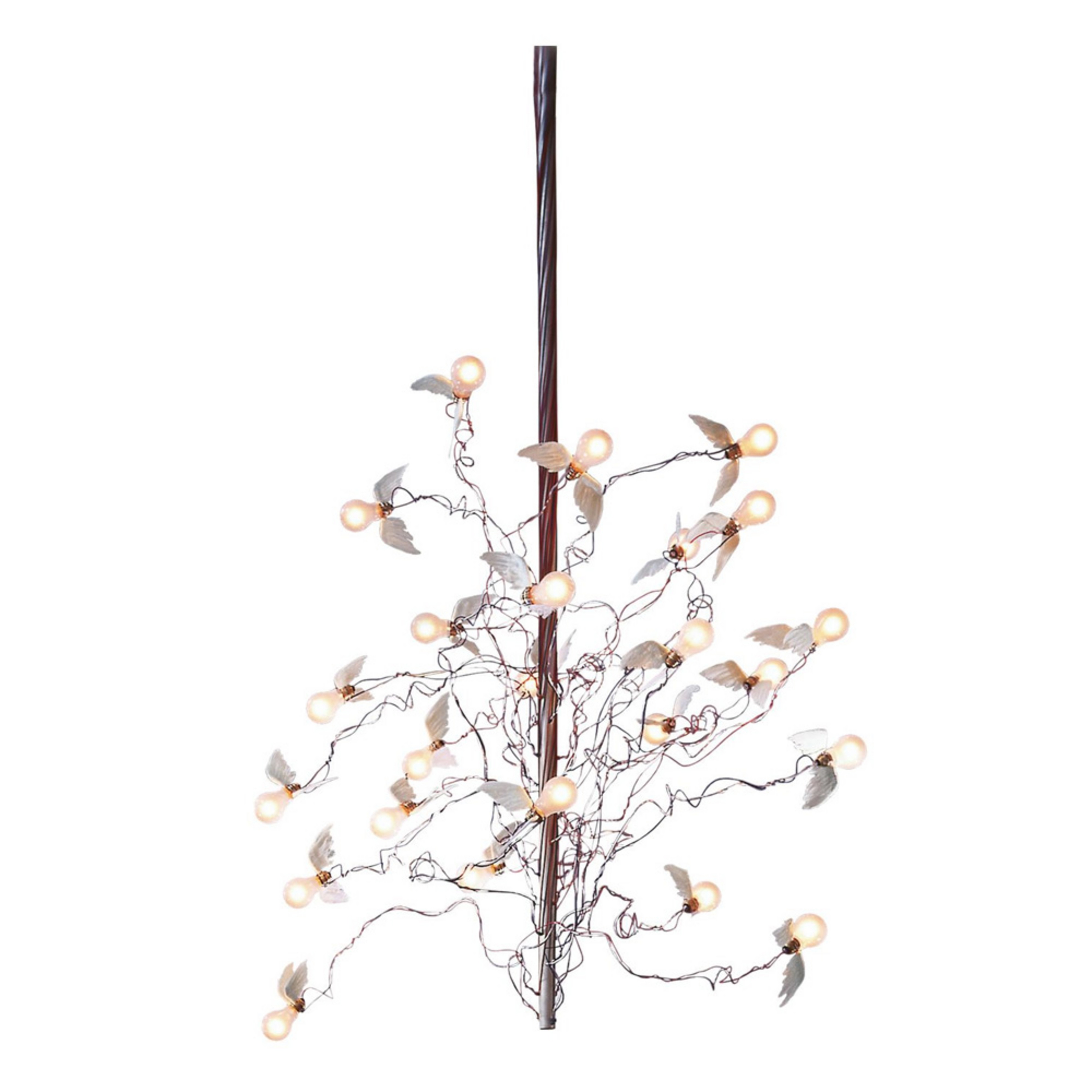 Birds Birds Birds hanging light, clear, 190 cm – Ingo Maurer