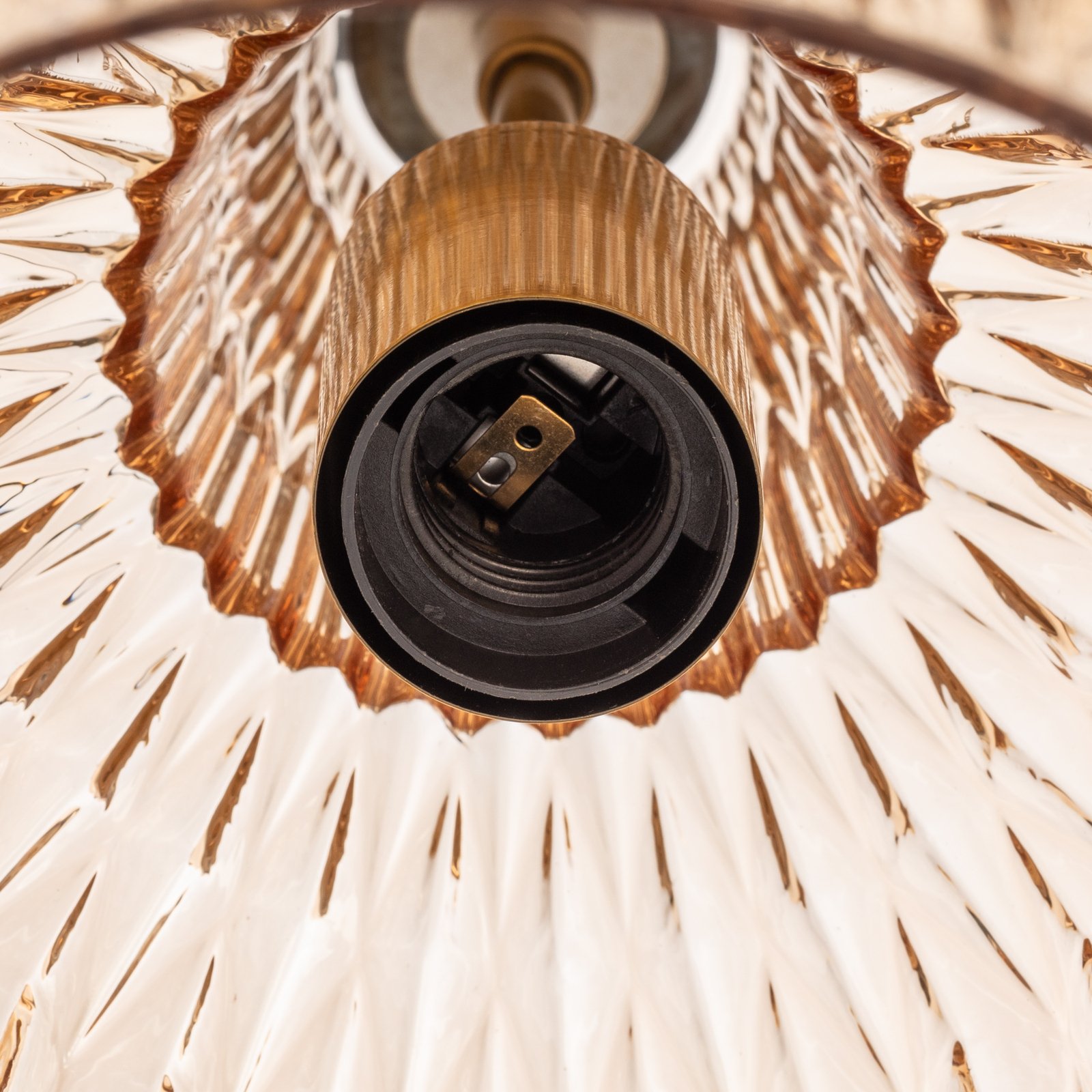 Висяща лампа Lindby Belarion, многоцветна, 5 светлини, Ø 65 cm