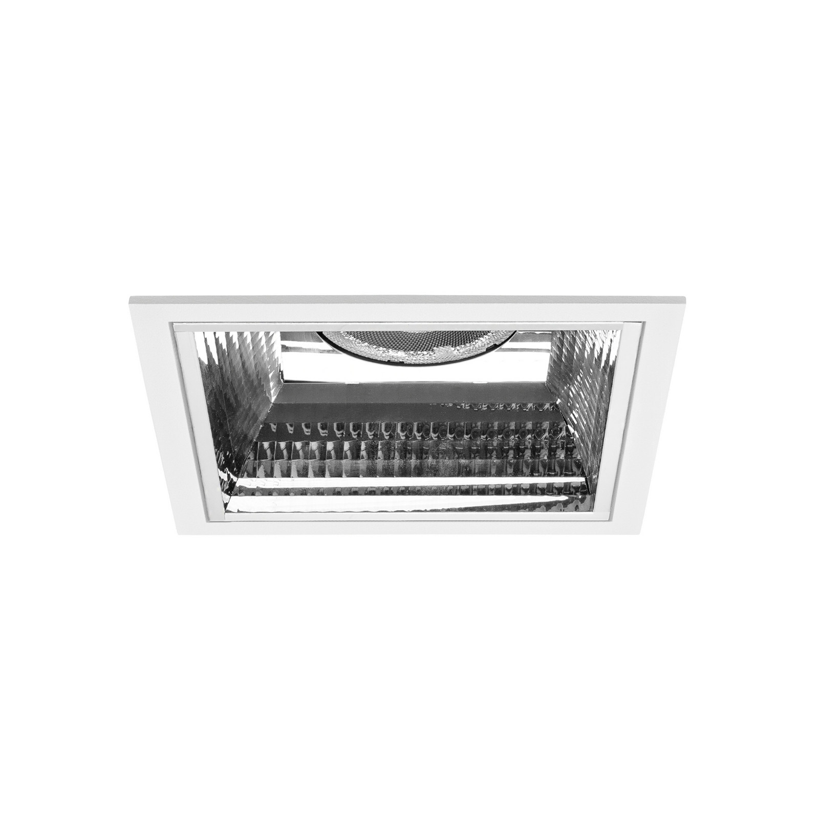 BRUMBERG Apollo Midi, fațetat, unghiular, DALI, 3.500 K, alb - Studiu / Birou - Modern - Aluminiu