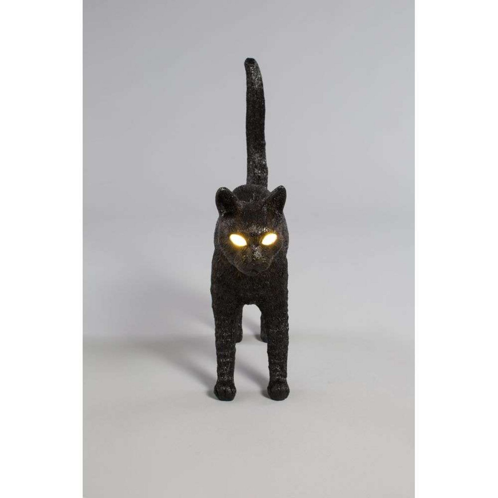 Jobby The Cat Candeeiro de Mesa Black - Seletti