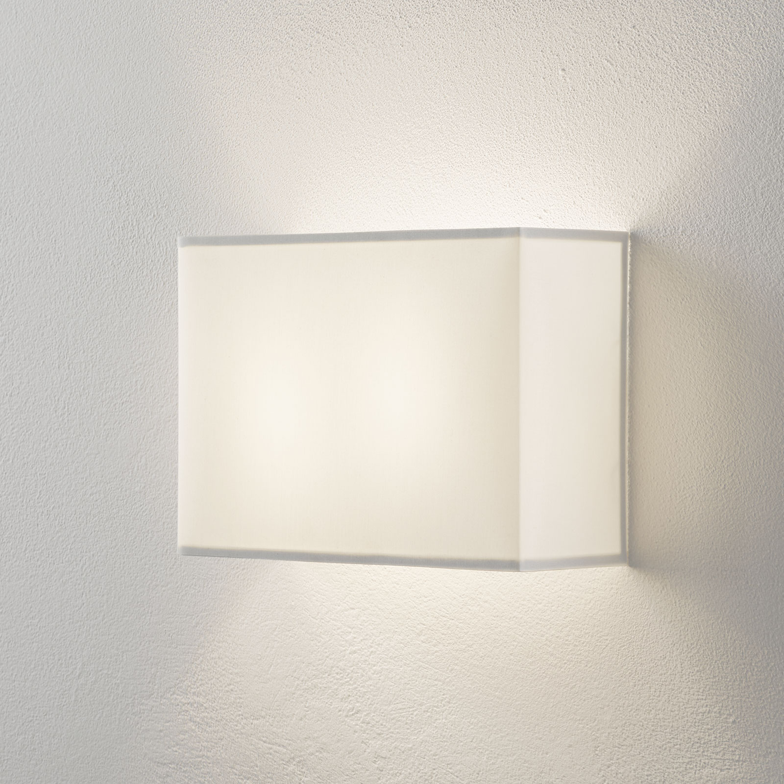 Patrik Wandleuchte eckig 22cm weiß