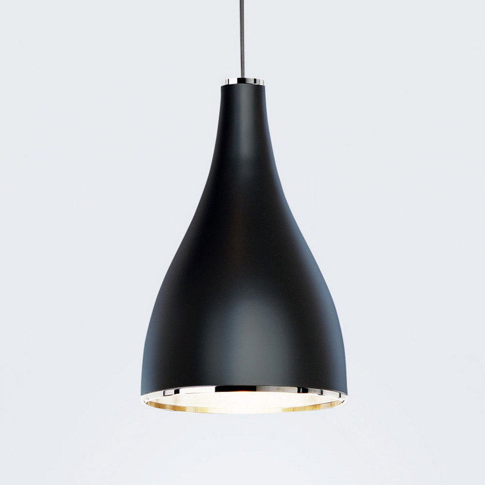 Serien Lighting One Eighty S hänglampa, svart från Serien Lighting