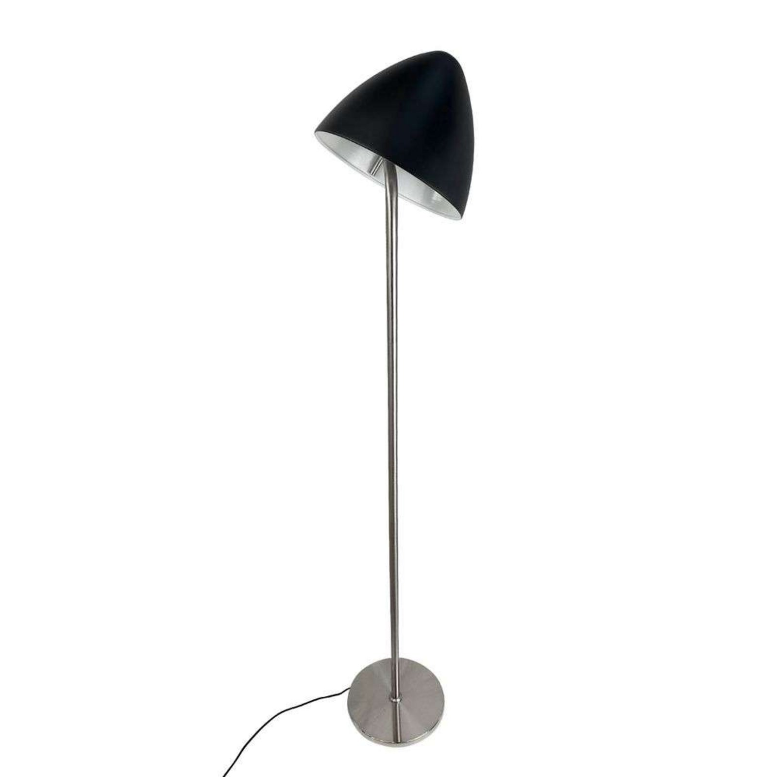 Oulu Stojací Lampa Black/Brushed Steel - DybergLarsen