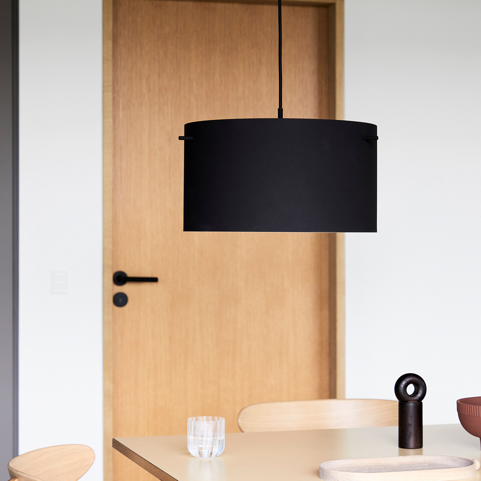 FM 1954 Taklampa Ø41 Matt Black - Frandsen