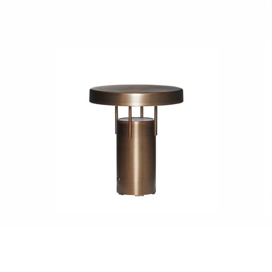 BringMe Mini LED-batteridriven bordslampa, mässing, 20 cm - HÜBSCH