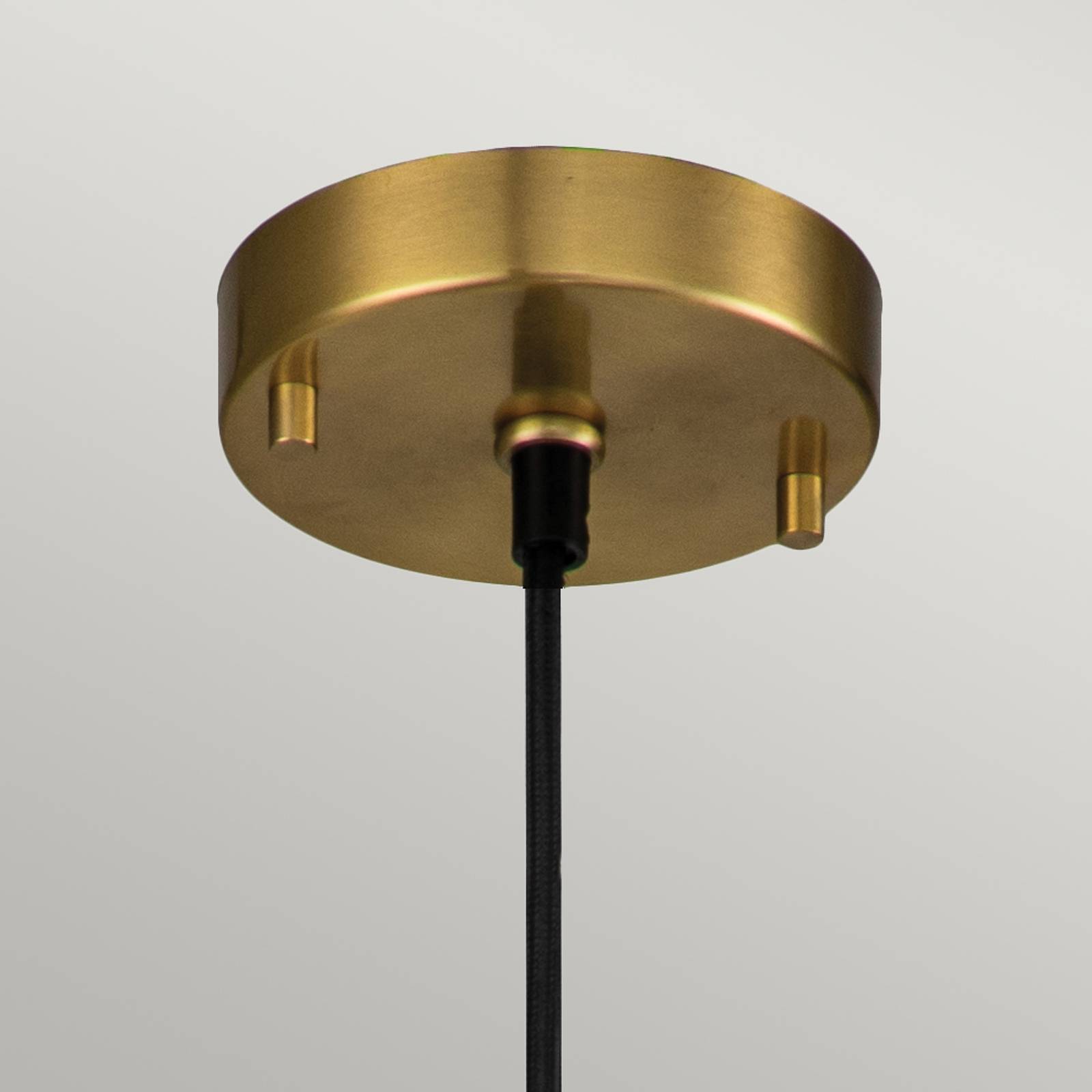 Függő lámpa Etoile, 1 izzó Ø13,3 cm antik sárgaréz