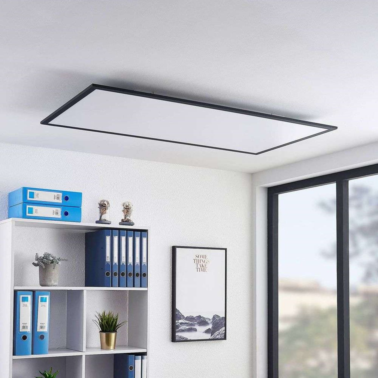 Nelios Stropní Lampa LED 2700-6500k 120x60 Black - Lindby