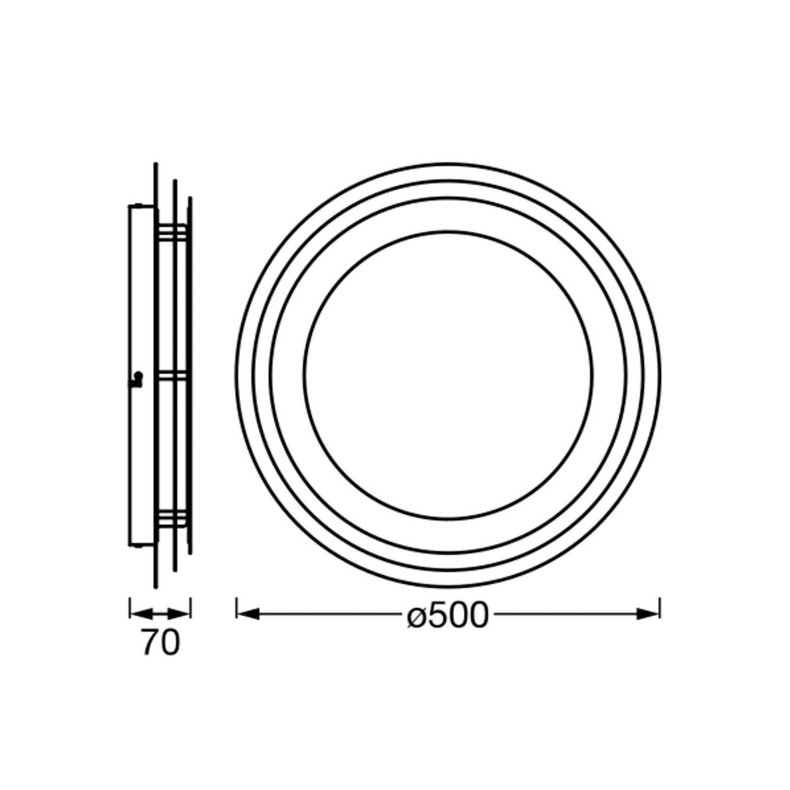 LEDVANCE Orbis Spiral Layer Center Light Ø50cm