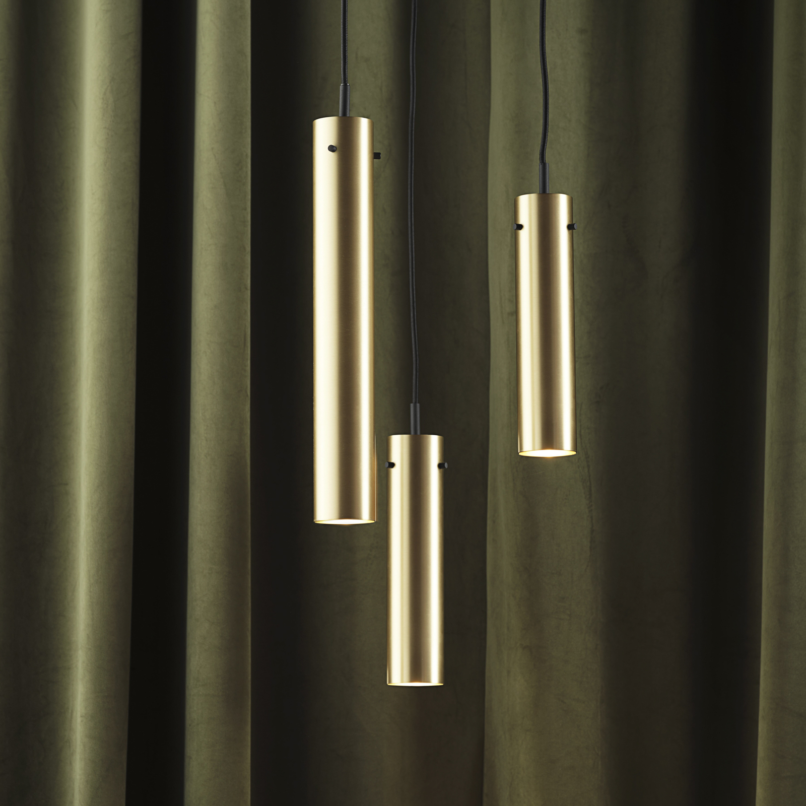 FM 2014 Suspension Ø5,5xH24 Solid Polished Brass - Frandsen