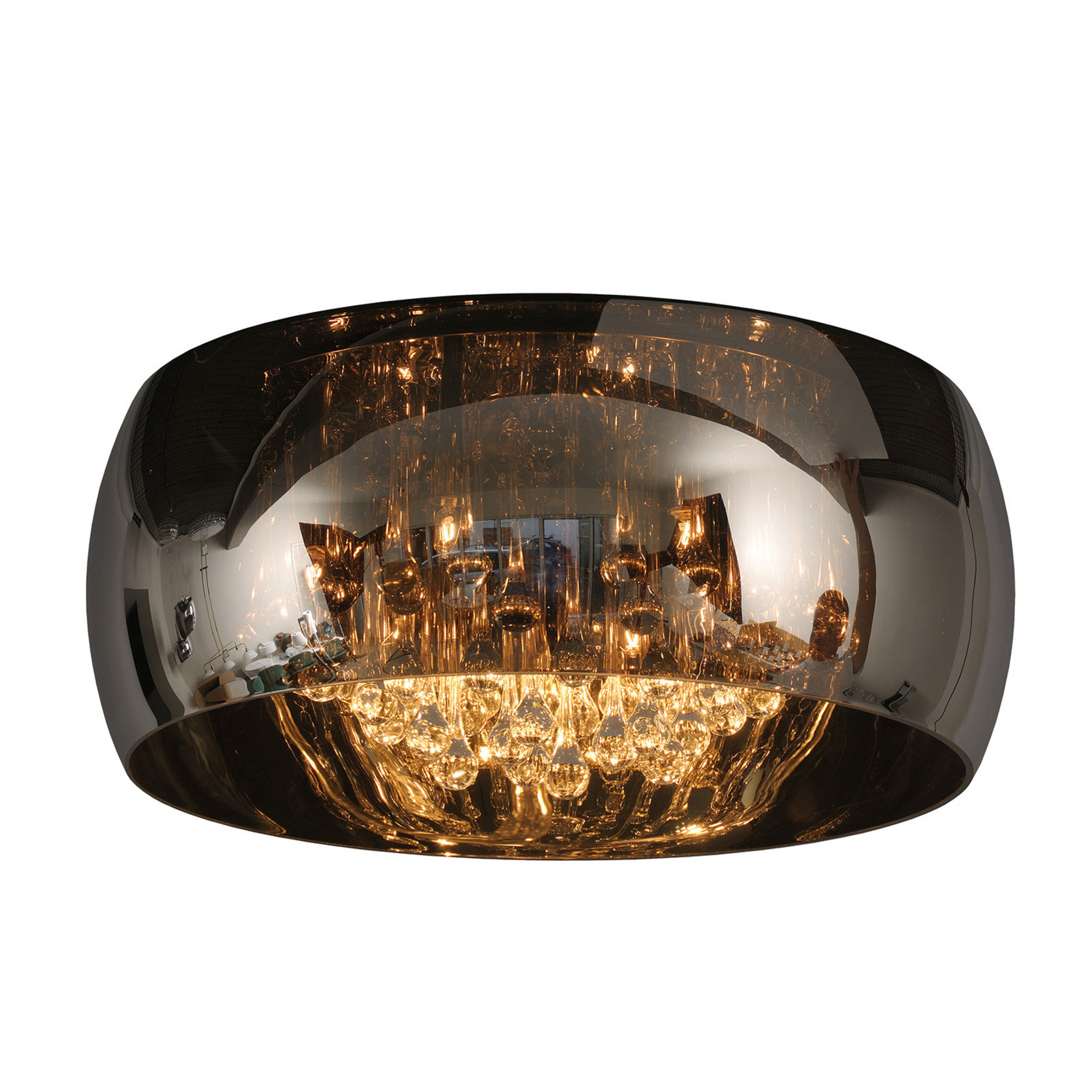 Deckenleuchte Pearl aus Glas, Ø 50 cm