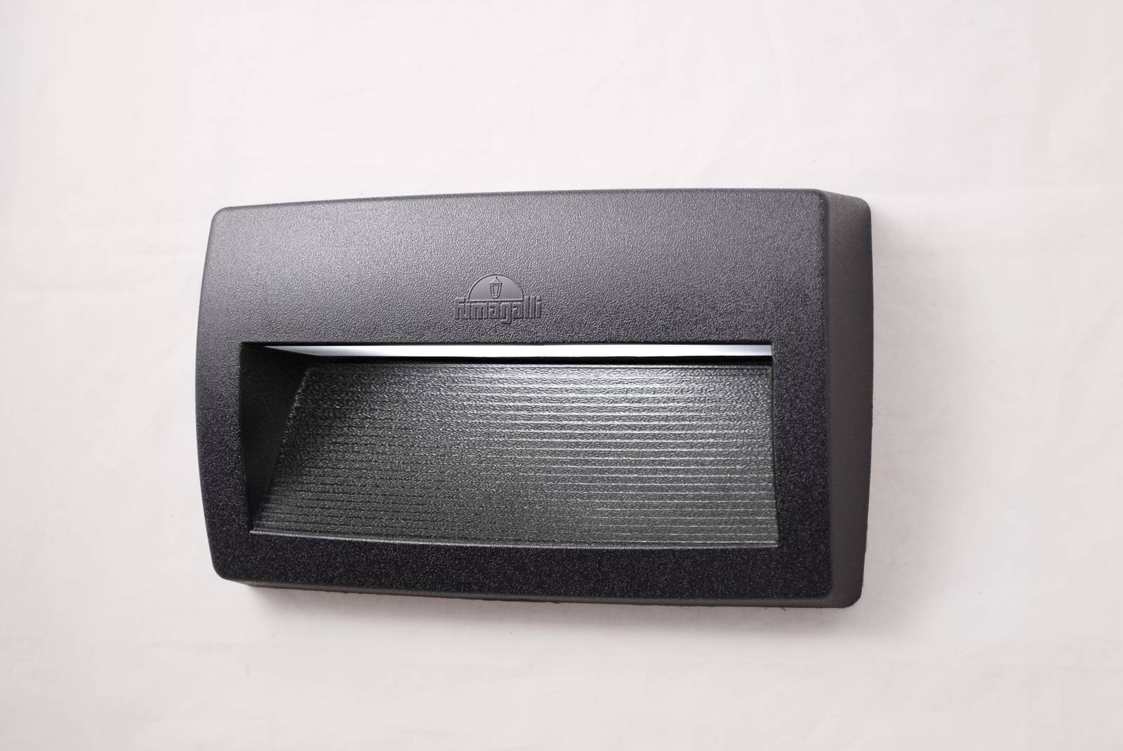 Lorenza kültéri fali lámpa fekete/tiszta 26 cm, R7S CCT műgyanta