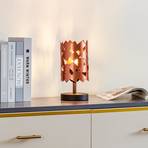 Lucande Aeloria table lamp, copper, iron