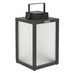 Lanterne solaire à LED Tradition, anthracite, hauteur 40 cm