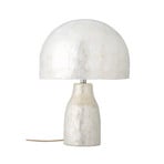 Lampe de table Adria, nacrée, hauteur 43 cm, E27 - Bloomingville