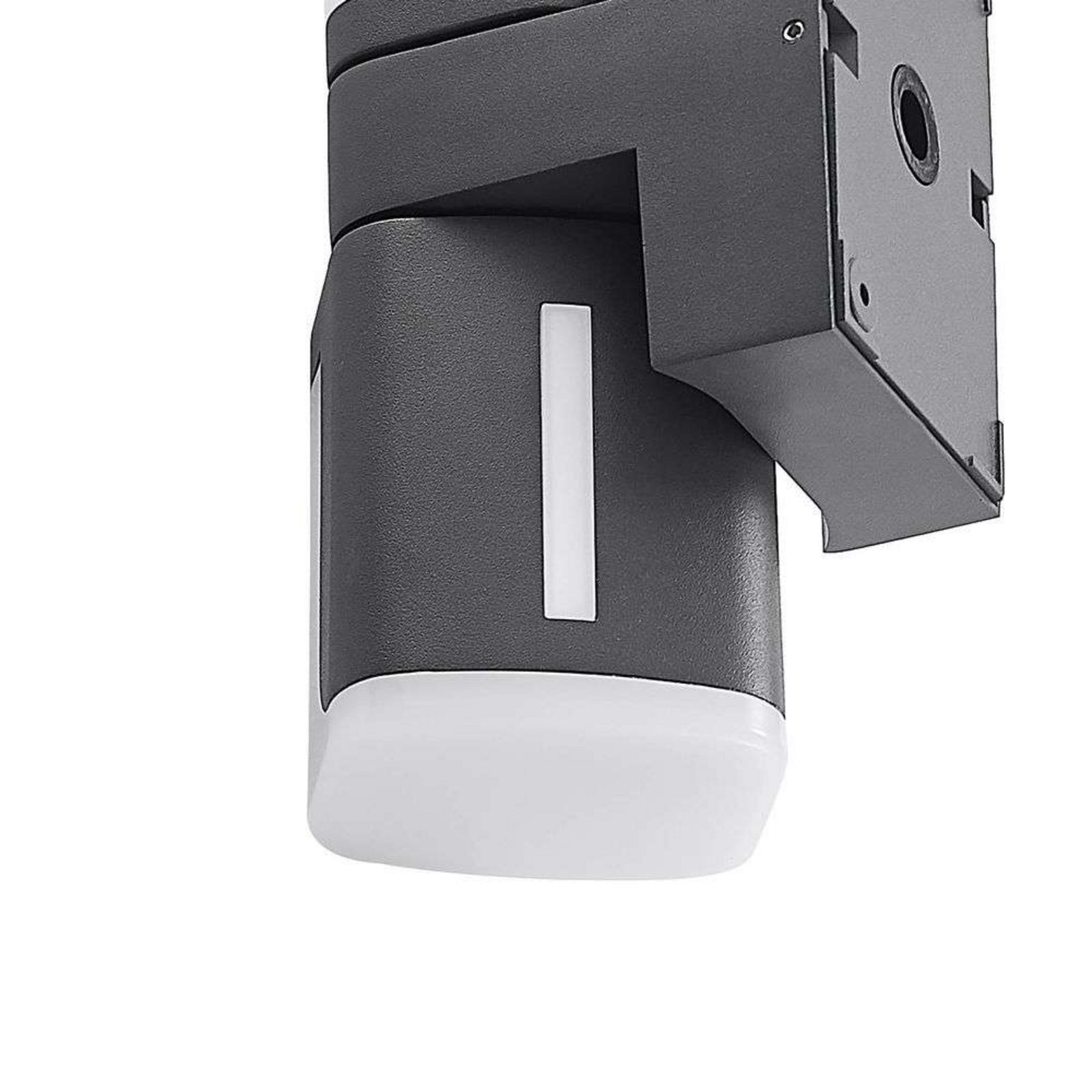 Jasiah Up/Down Aplica de Exterior w/Sensor Dark Grey - Lindby