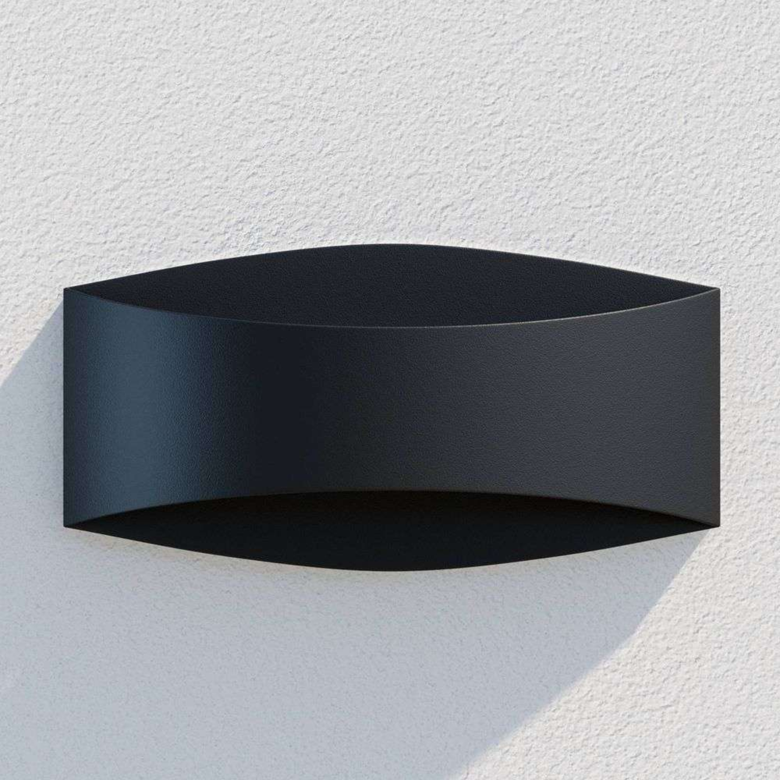 Evric LED Aplica de Exterior L25,4 Black - Lindby