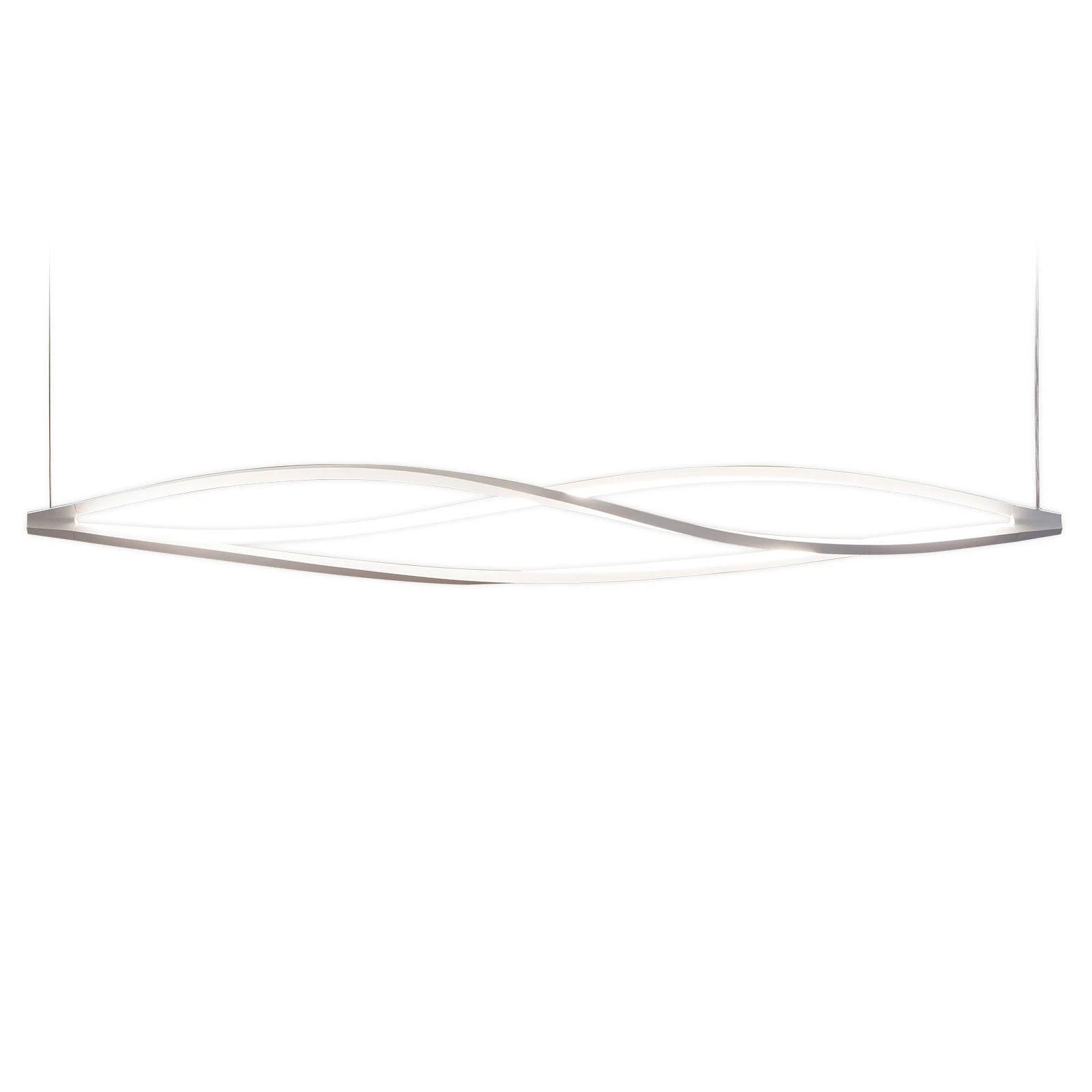 Lampada a sospensione Nemo In The Wind orizzontale. 2.700K bianco
