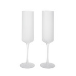 Ripple Champagner-Glas, frosted, 2er-Set - ferm LIVING