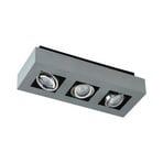Vince 3 Stropné Lampa Silvergrey - Arcchio