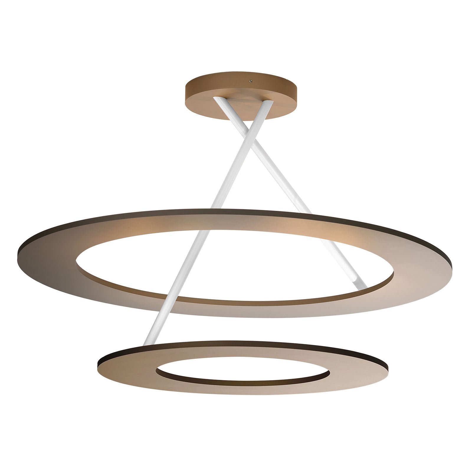 Bopp Stella LED ceiling lamp 2 rings