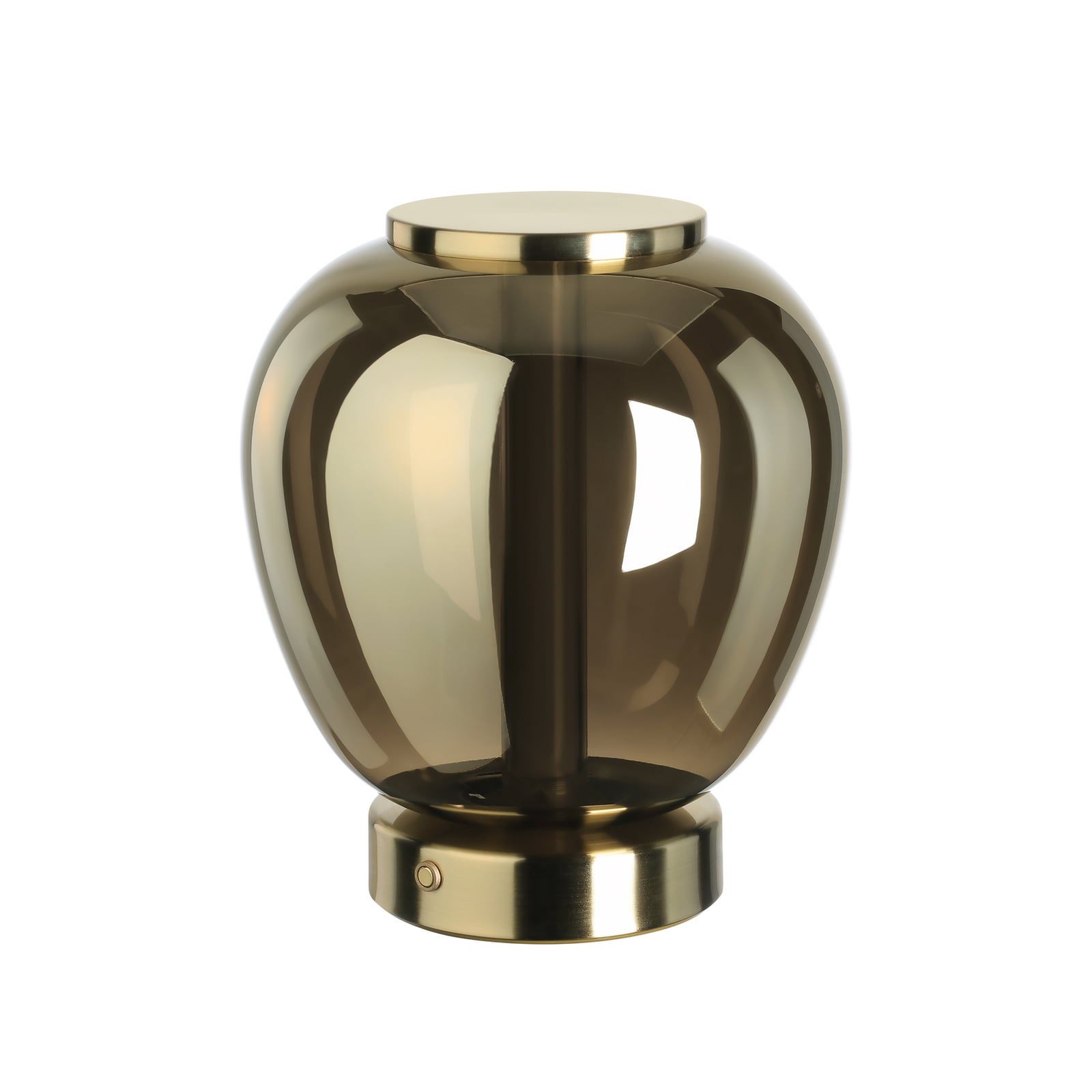 Fruitera LED-Tischlampe gold 25 cm Glas CCT - Stars of Light