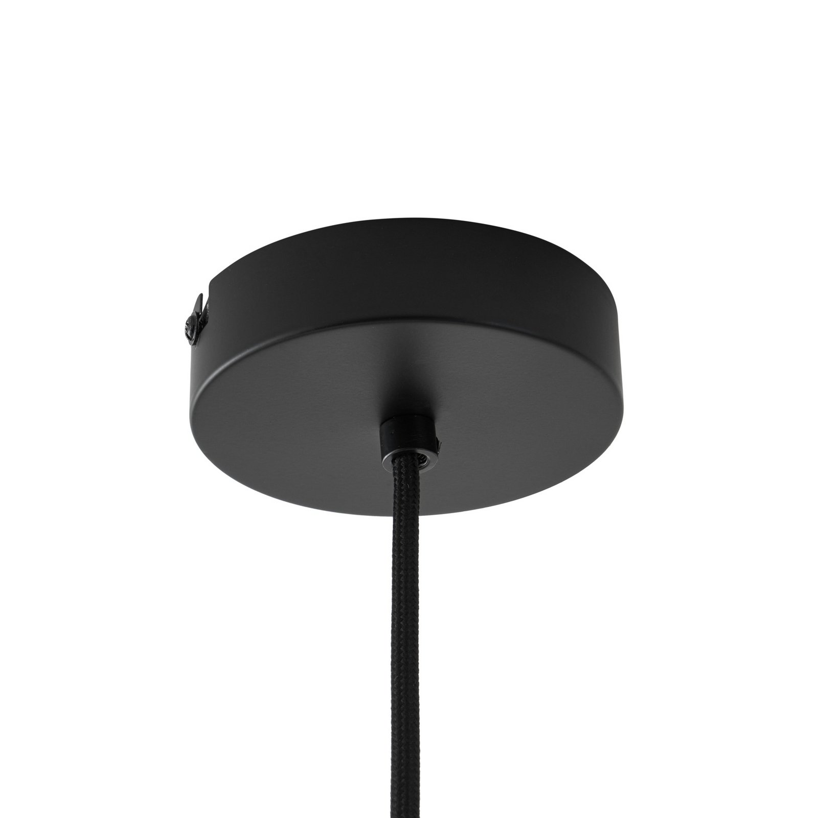 Lindby suspension Soula, Ø 26 cm, beige, plastique, E27