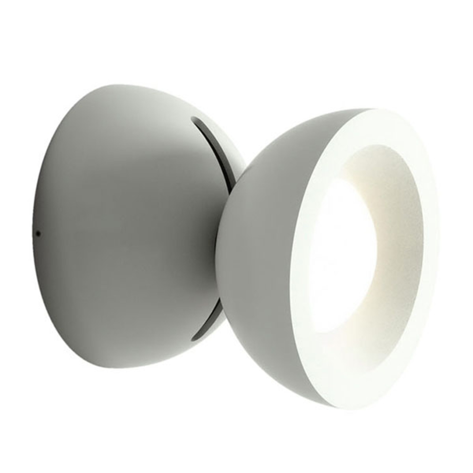 Axolight DoDot LED-vägglampa, vit 46°