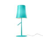 Birdie LED Grande Lampă de Masă w/Touch Dimmer Verde Aqua - Foscarini