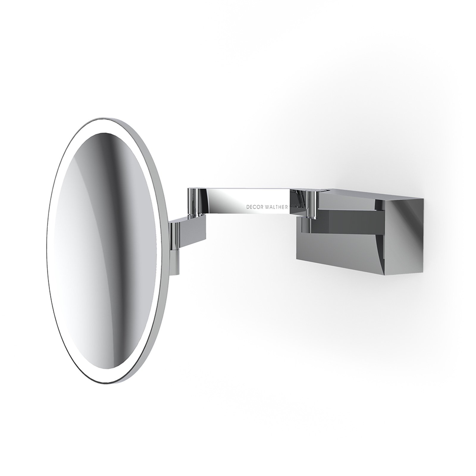 "Decor Walther Vision R" LED kosmetikos veidrodėlis chromuotas