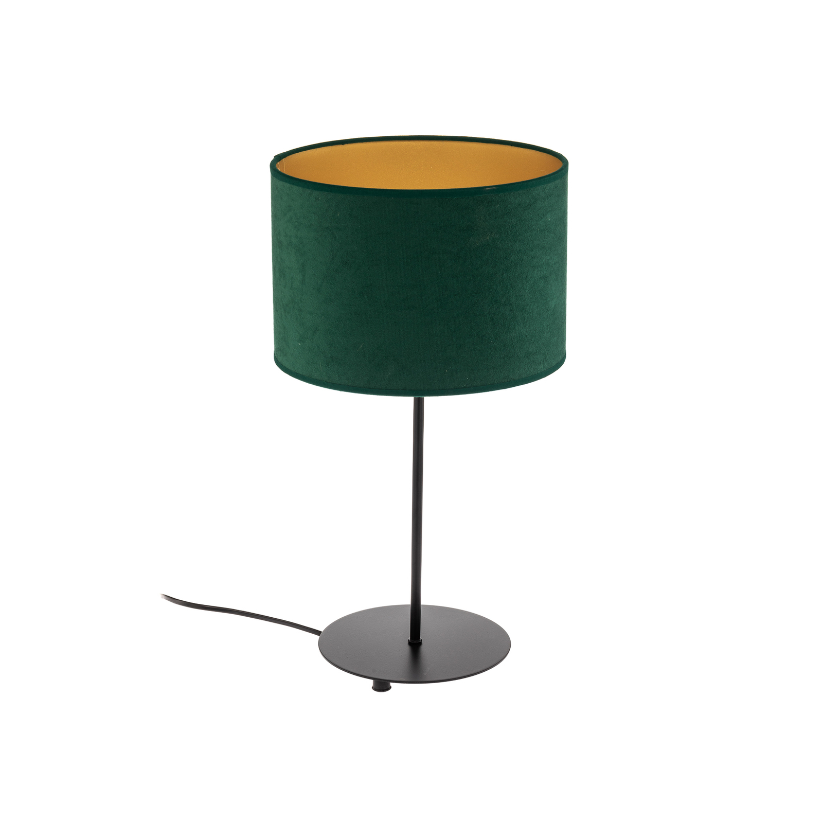 Golden Roller table lamp 50 cm dark green/gold